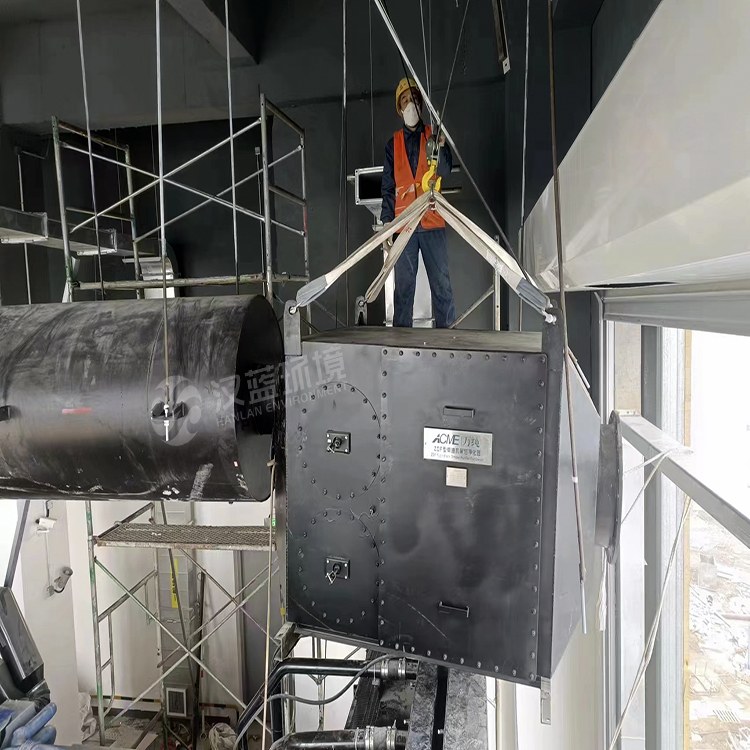 碳煙顆粒危害大，機(jī)組尾氣需凈化 ——發(fā)電機(jī)組黑煙凈化器在某單位安裝運(yùn)行