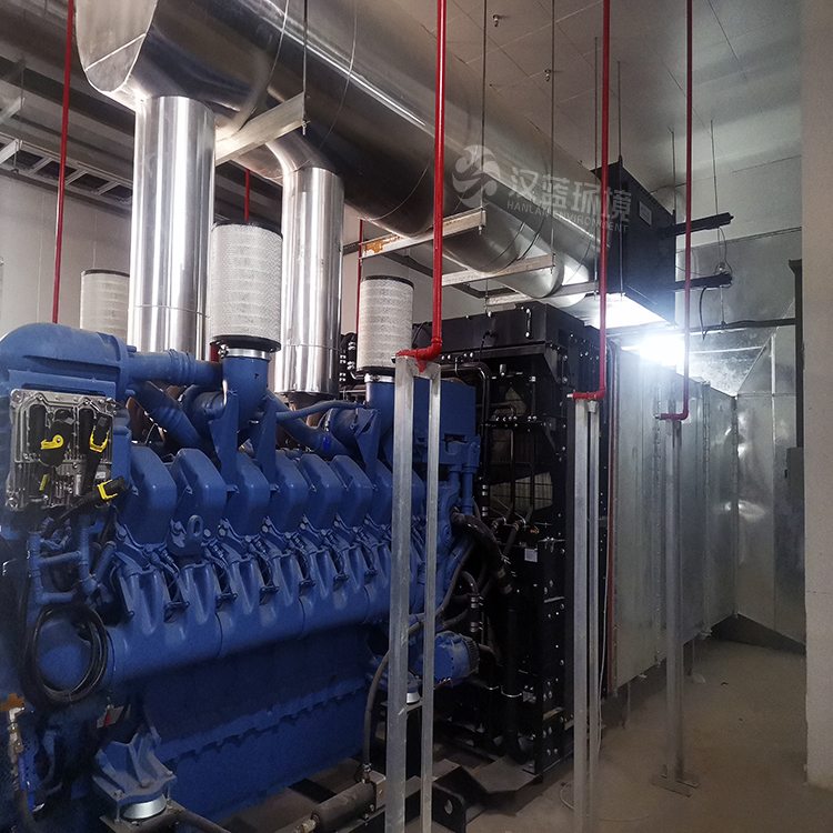 柴油機(jī)組吐黑煙 智能口罩來幫忙 ——萬純柴油發(fā)電機(jī)組尾氣凈化設(shè)備在某數(shù)據(jù)中心檢測達(dá)標(biāo)