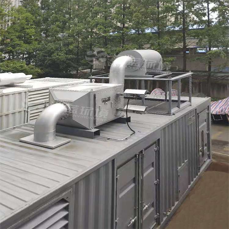 再生工作需周到 凈化達標壽命長 ——河北漢藍為某客戶柴油機組配套的經(jīng)濟型發(fā)電機組尾氣凈化器達標驗收