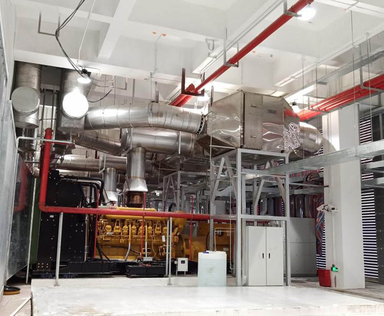 上海某數(shù)據(jù)中心柴油發(fā)電機(jī)組黑煙凈化案例