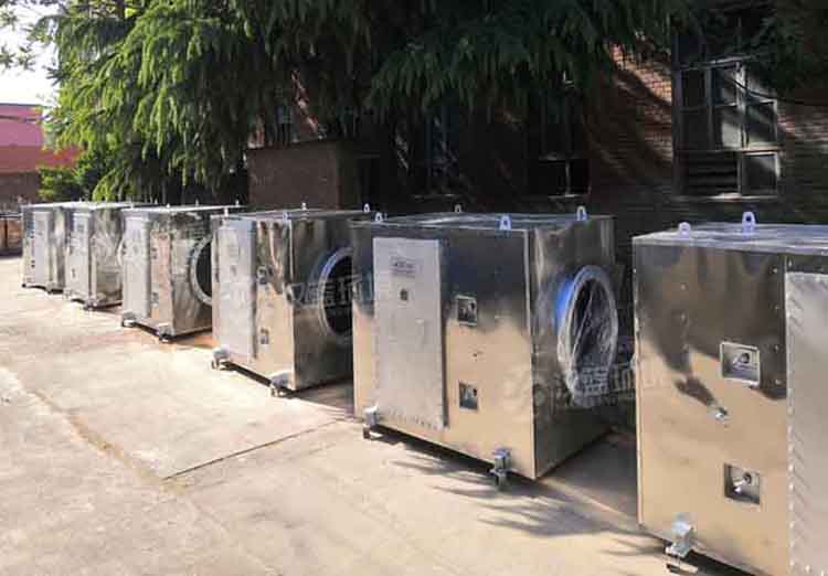 上海某數(shù)據(jù)中心柴油發(fā)電機(jī)組黑煙凈化案例